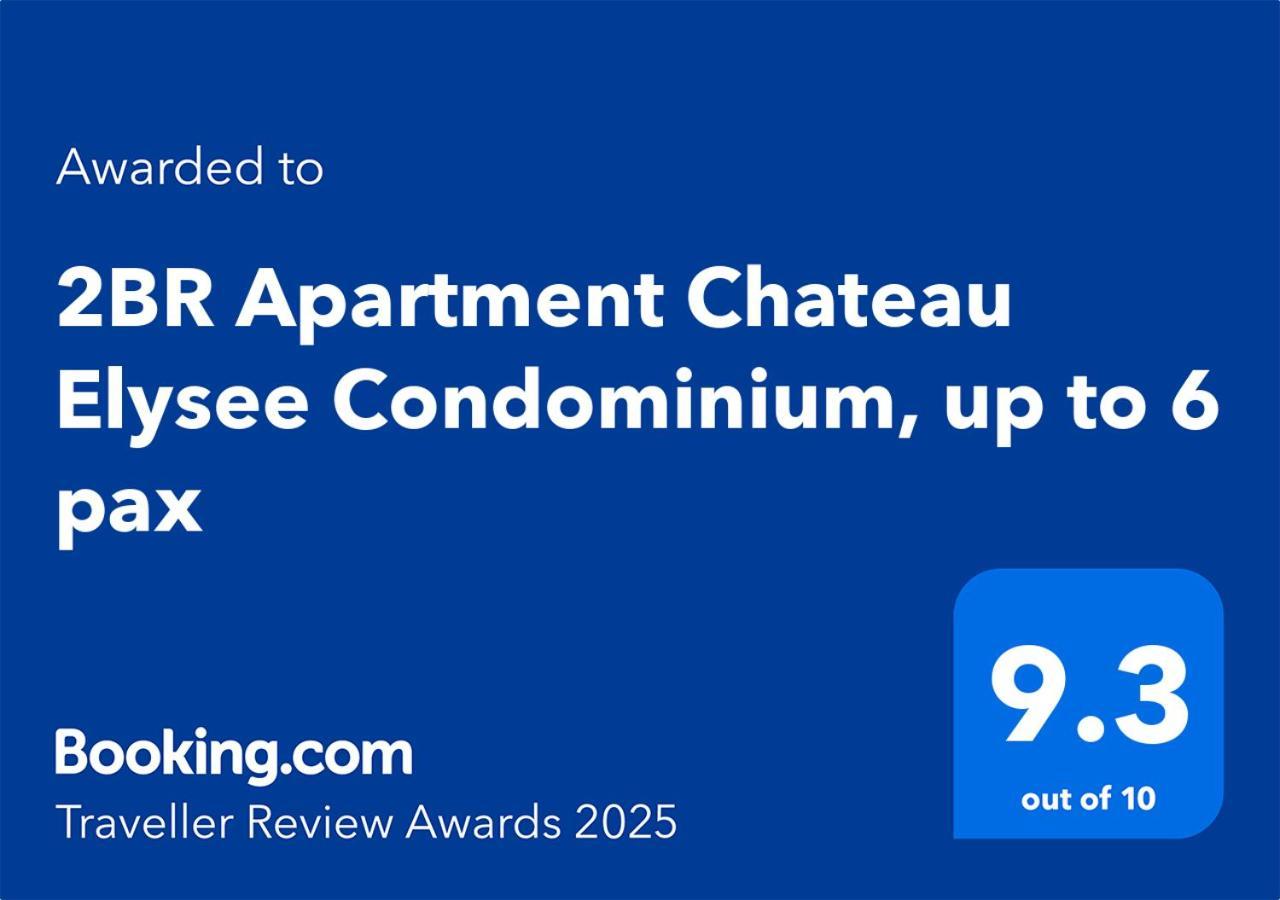 Cozy 2Br Staycation With Balcony Chateau Elysee For 4-6 Pax Paranaque City Luaran gambar